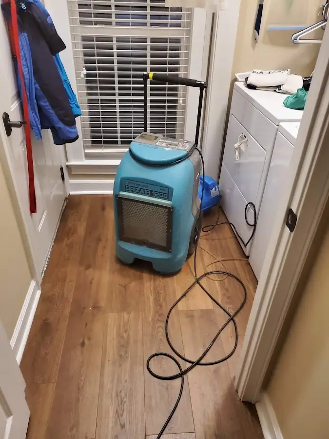 Commercial dehumidifier deployed for Flood Damage Cleanup in Marble Falls