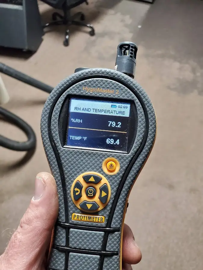 Moisture meter humidity assessment for Fire & Smoke Damage Restoration in Marble Falls